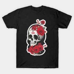 Tattooed Skull T-Shirt